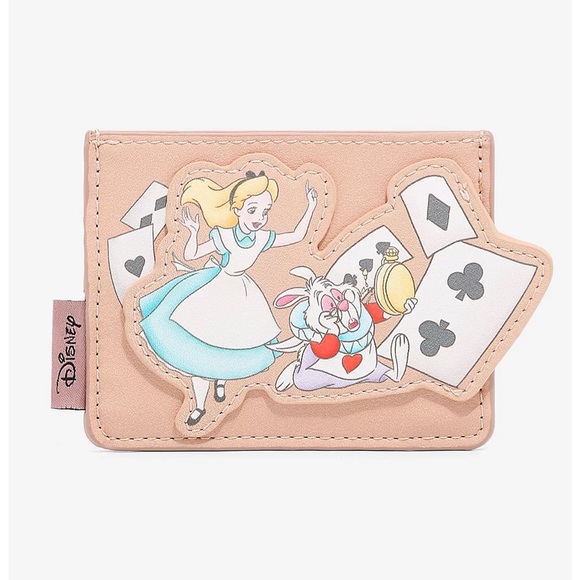 Loungefly Accessories - Loungefly Alice in Wonderland Alice & Wonderland Friends Cardholder